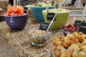 Salad-bar-luncheon-idea